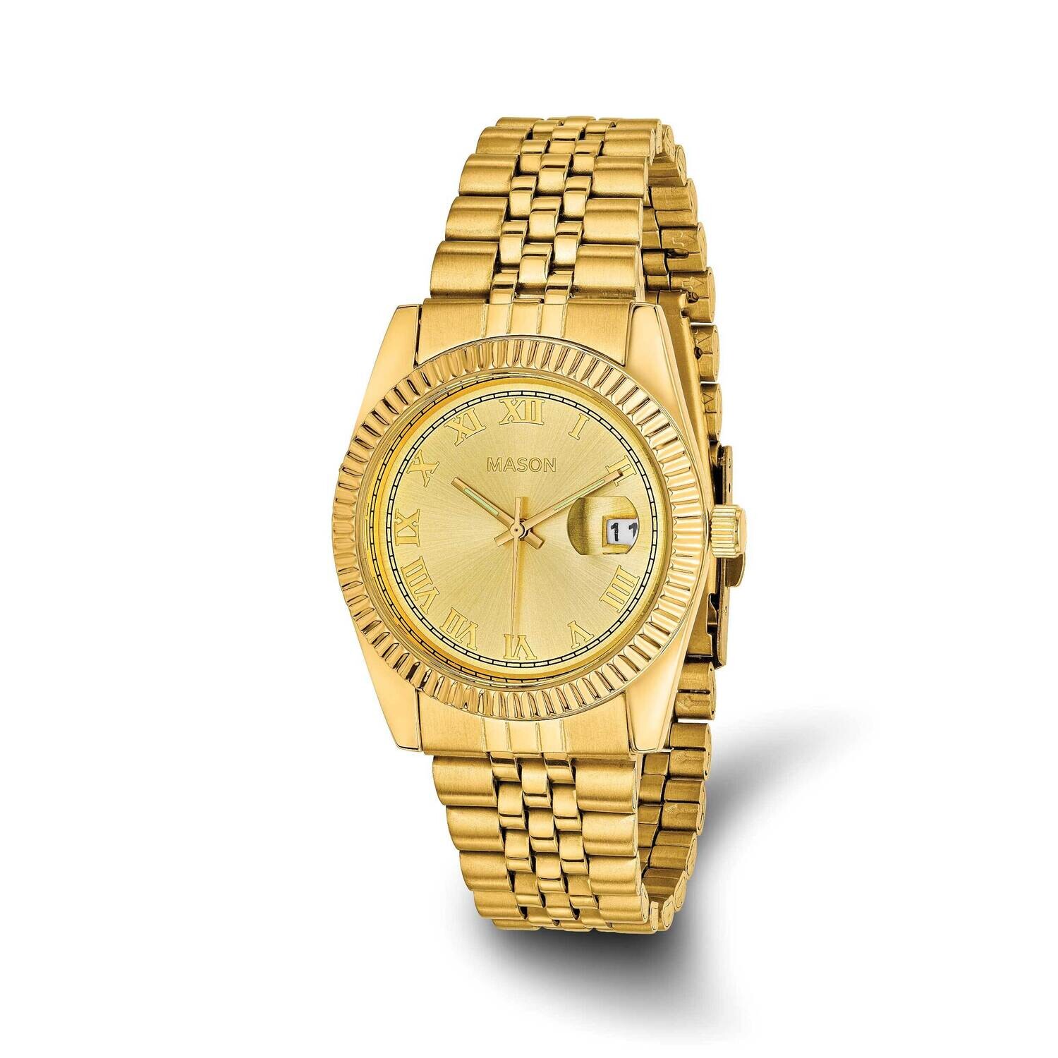 Mason Sales Ladies Gold-Plated Watch Stainless Steel XWA6529, MPN: XWA6529,
