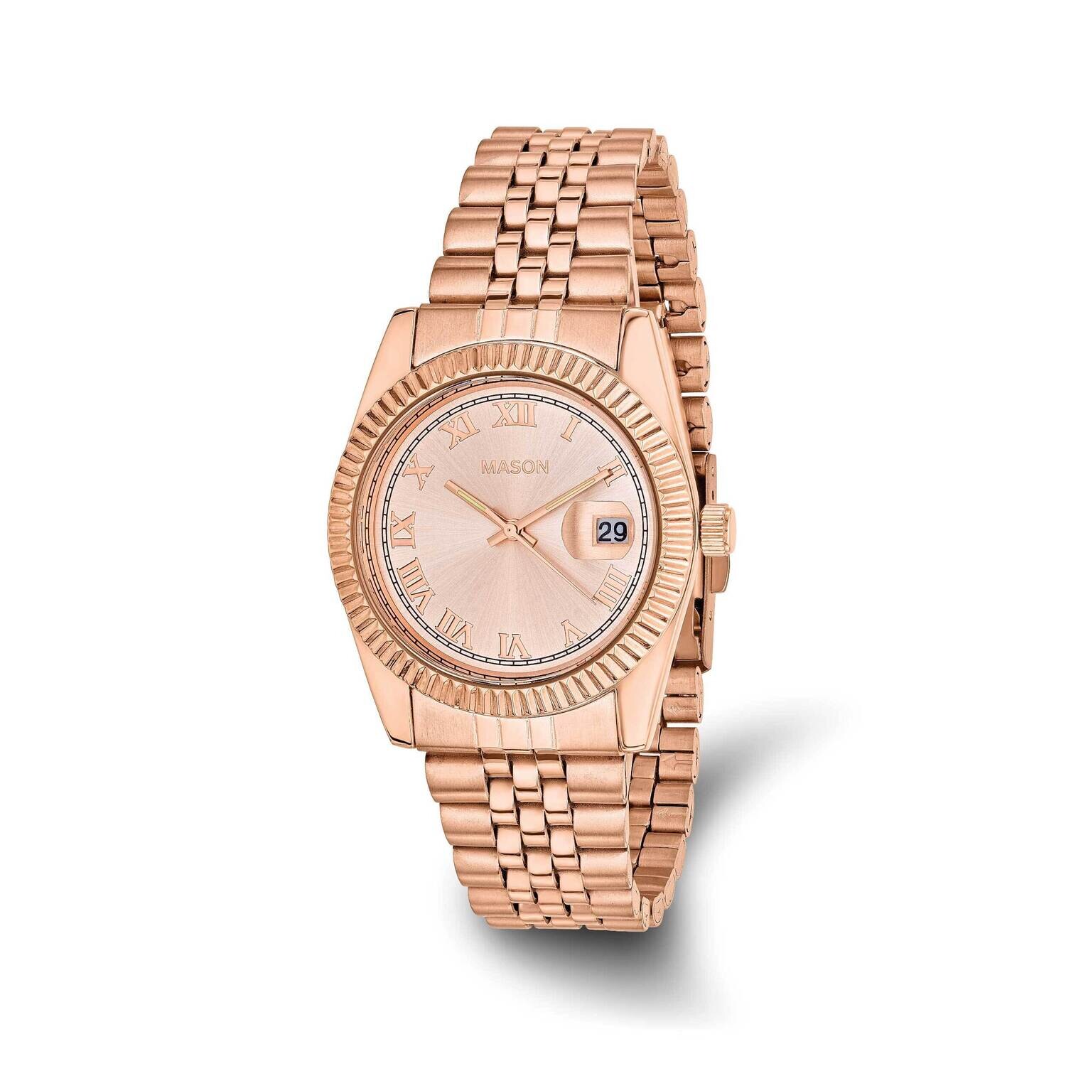 Mason Sales Ladies Rose Gold-Plated Watch Stainless Steel XWA6530, MPN: XWA6530,