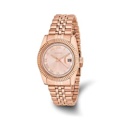 Mason Sales Ladies Rose Gold-Plated Watch Stainless Steel XWA6530, MPN: XWA6530,