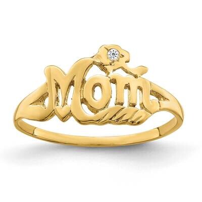 Aa Diamond Mom Ring 14k Gold Y2331AA, MPN: Y2331AA, 883957276328