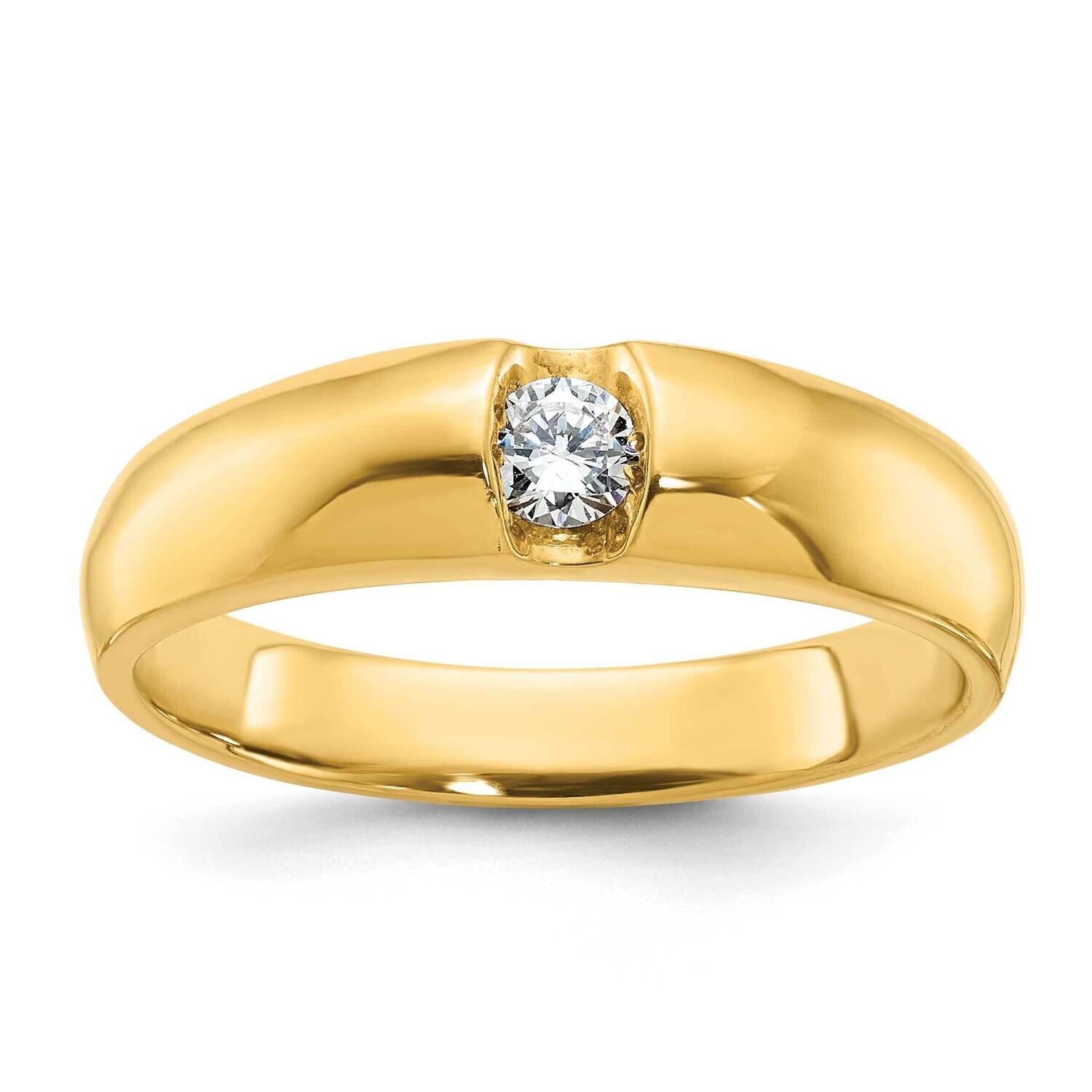 Ibgoodman Men&#39;s 1/5 Carat Diamond Complete Ring 14k Gold B56532-4YAA by IBGoodman, MPN: B56532-4YAA…