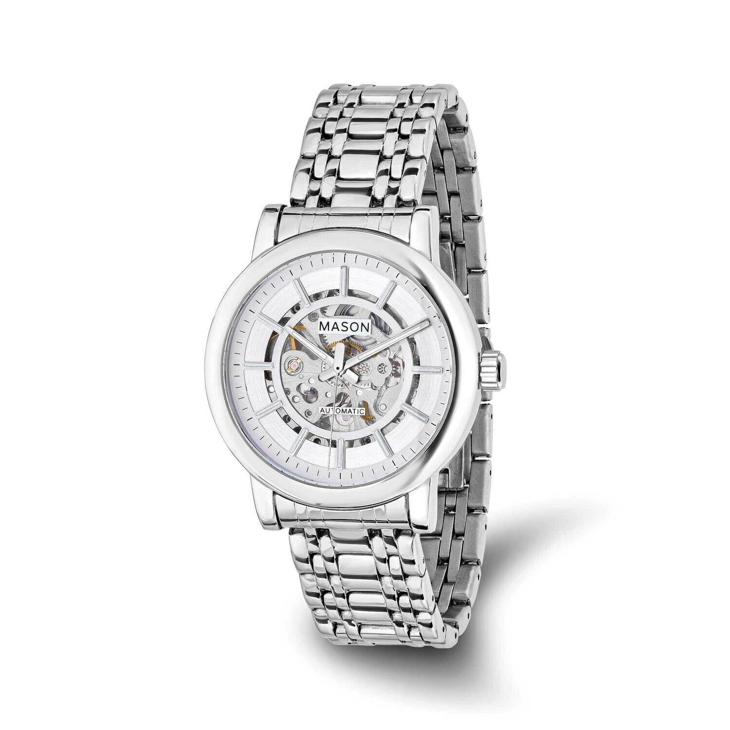 Mason Sales Skeleton Movement Watch Stainless Steel XWA6489, MPN: XWA6489,
