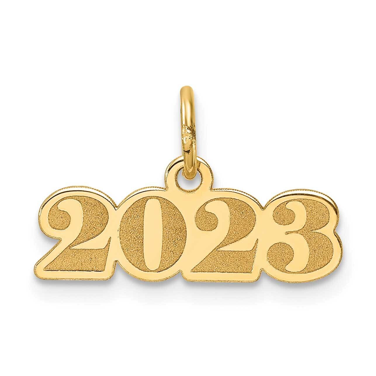 Satin Horizontal 2023 Charm 14k Polished Gold YC1532 by Men&#39;s Jewelry and Accessories, MPN: YC1532,…