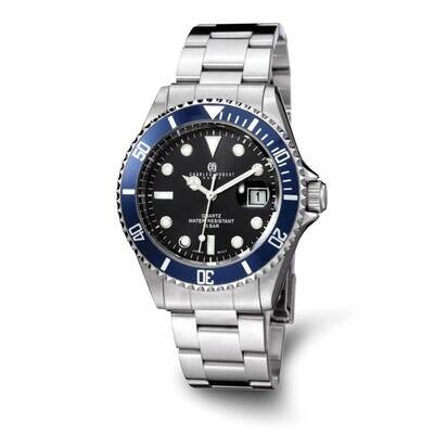 Charles Hubert Black Dial Watch Stainless Steel XWA6578, MPN: XWA6578, 848870010091