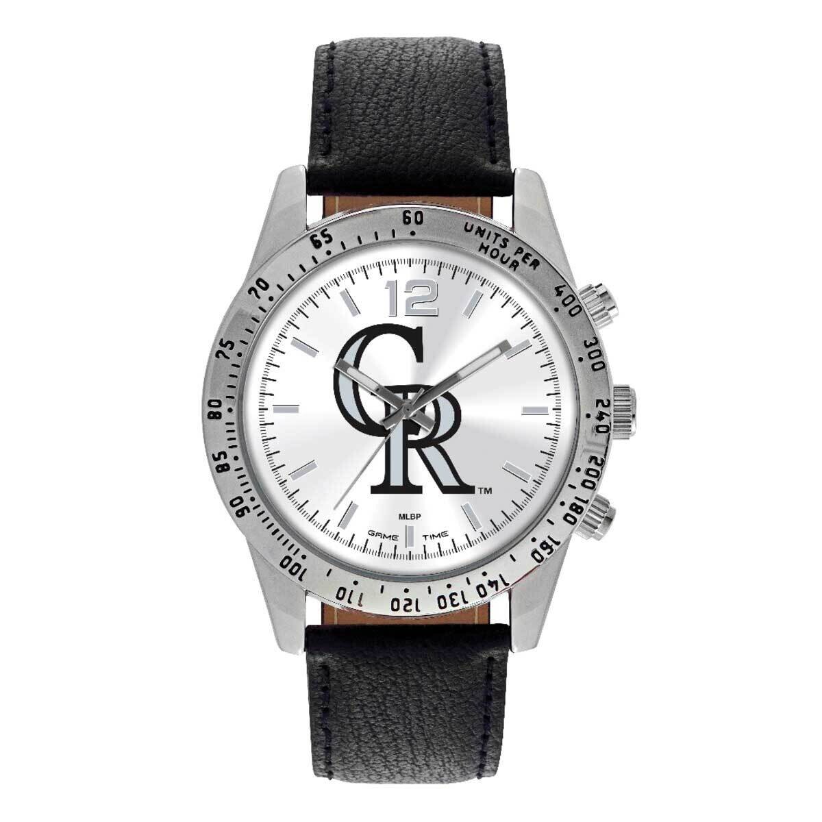 Mlb Colorado Rockies Letterman Watch XWM3077, MPN: XWM3077, 84321806916