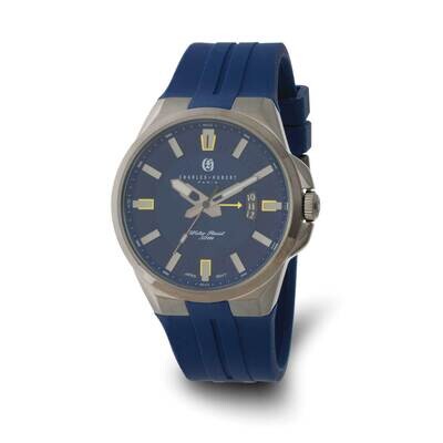 Charles Hubert Gun Metal Ip-Plated Blue Dial Watch Stainless Steel XWA6577, MPN: XWA6577, 848870010…