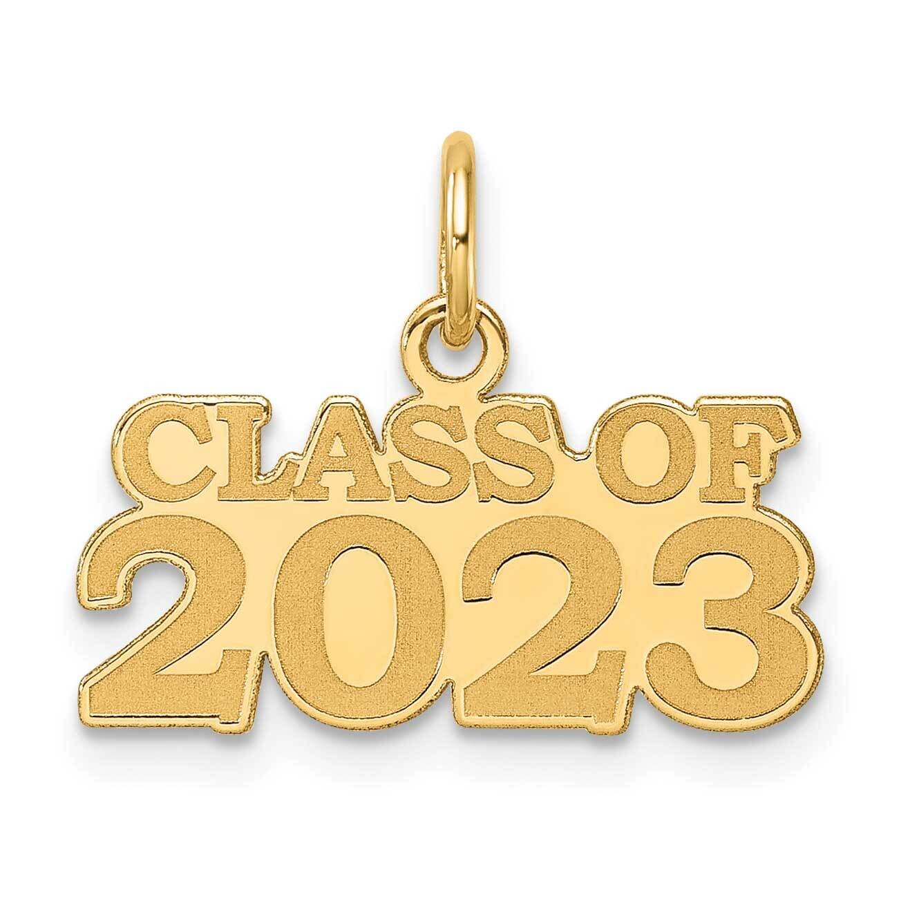 Class Of 2023 Charm 14k Polished Gold YC1531 by Men&#39;s Jewelry and Accessories, MPN: YC1531,
