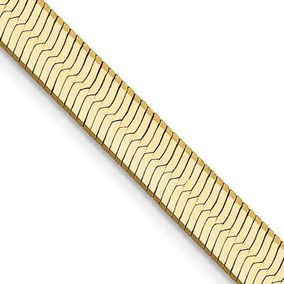 5mm Silky Herringbone Chain 22 Inch 14k Gold SLK050-22, MPN: SLK050-22,