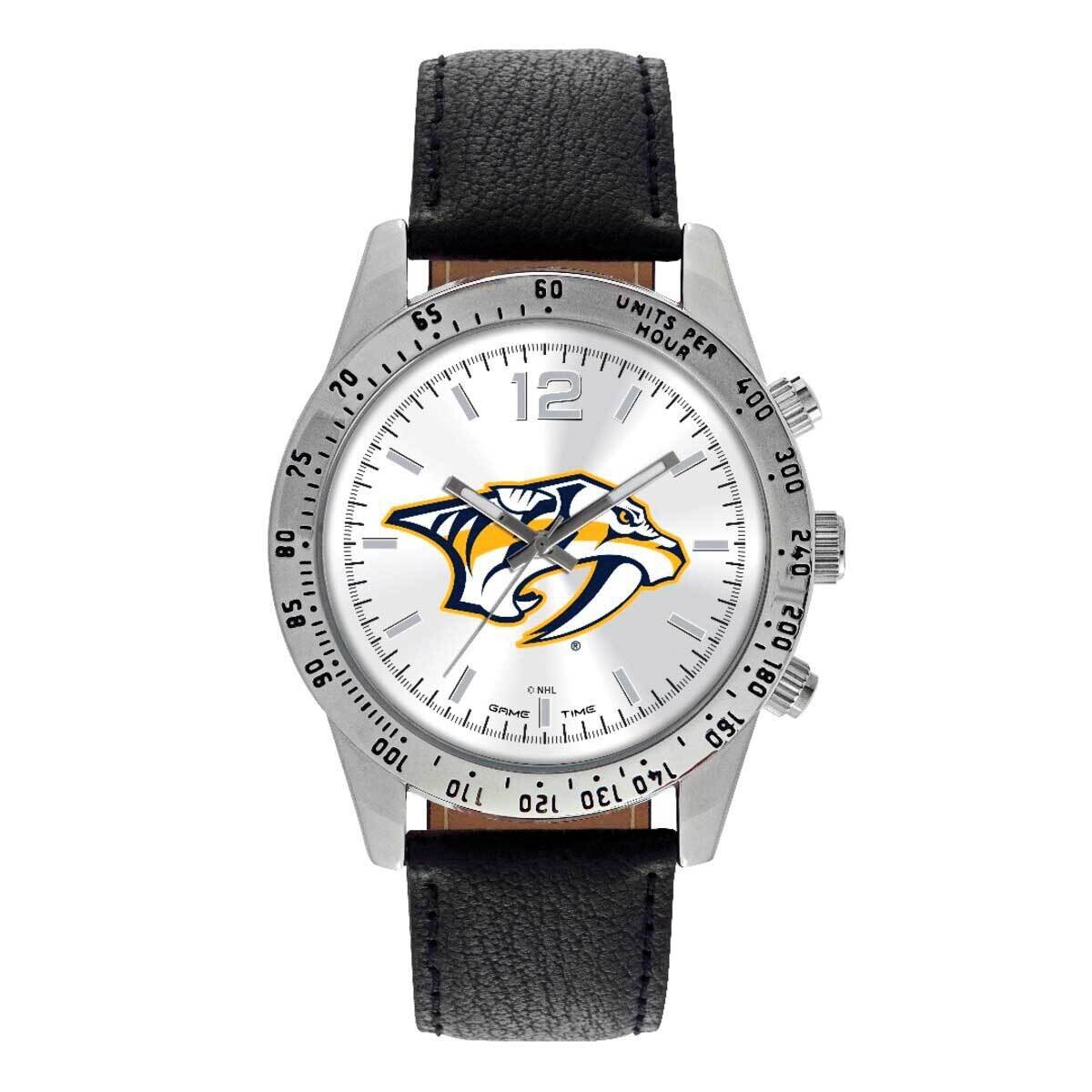 Nhl Nashville Predators Letterman Watch XWM3146, MPN: XWM3146, 84321806985