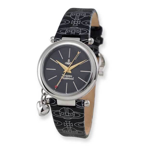 Ladies Vivienne Westwood Orb Black Logo Strap Watch XWA3871, MPN: XWA3871, 501334860846