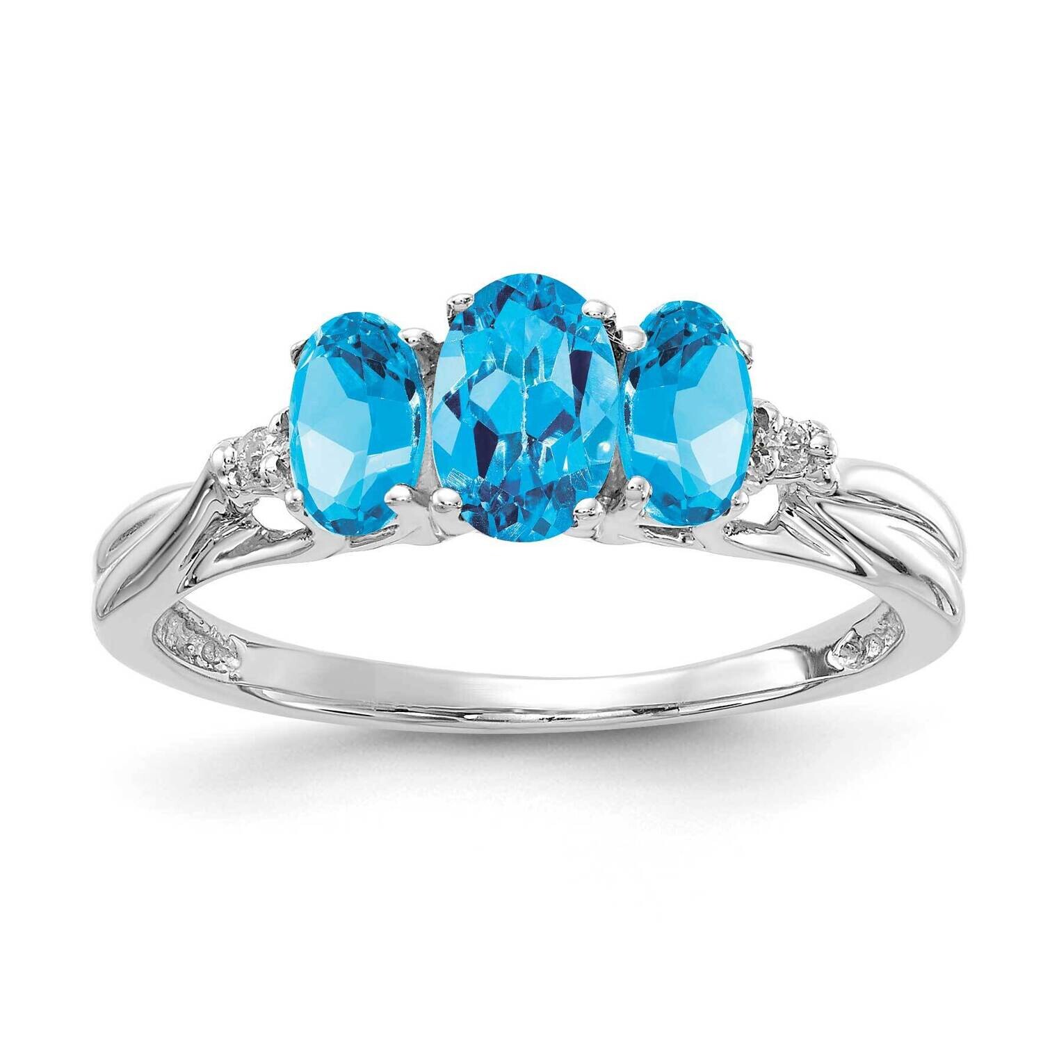 Diamond &amp; Gemstone Ring Mounting 14k White Gold Y4613W, MPN: Y4613W,