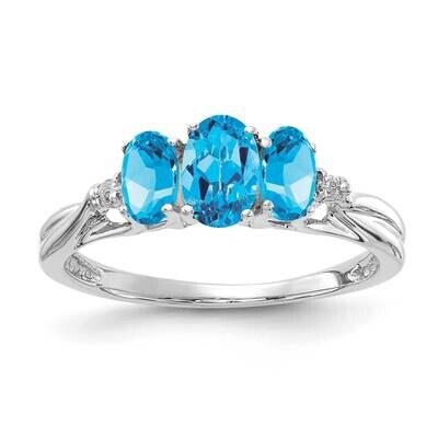 Diamond &amp; Gemstone Ring Mounting 14k White Gold Y4613W, MPN: Y4613W,