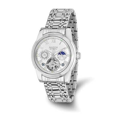 Mason Sales Skeleton Movement Watch Stainless Steel XWA6506, MPN: XWA6506,