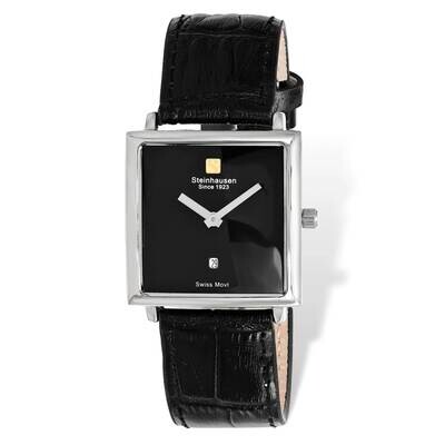 Ladies Steinhausen Artiste Black Dial &amp; Strap Swiss Quartz Watch XWA5290, MPN: XWA5290, 849689007067