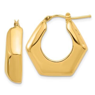 Hoop Earrings 14k Polished Gold YE2143, MPN: YE2143,