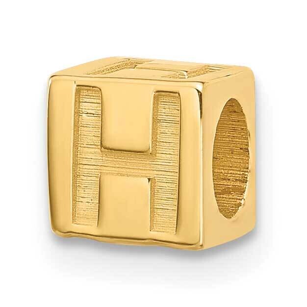 Alphabet Bead Letter H 14k Gold YSB100H, MPN: YSB100H,