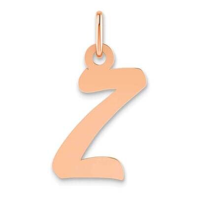 Small Script Initial Z Charm 14k Rose Gold YC658RZ, MPN: YC658RZ,