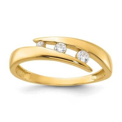 CZ Fashion Ring 14k Polished Gold Y13951CZ, MPN: Y13951CZ,