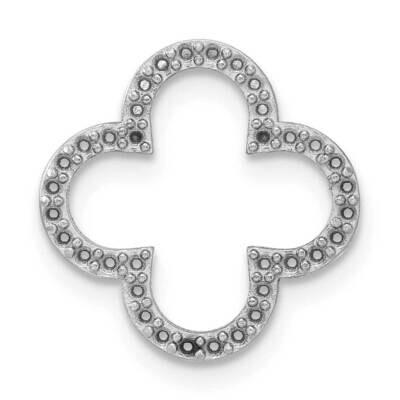 Small Quatrefoil Design Pendant Mounting 14k White Gold XP5048W, MPN: XP5048W,