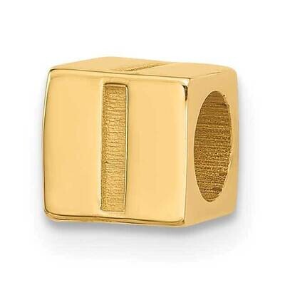 Alphabet Bead Letter I 14k Gold YSB100I, MPN: YSB100I,