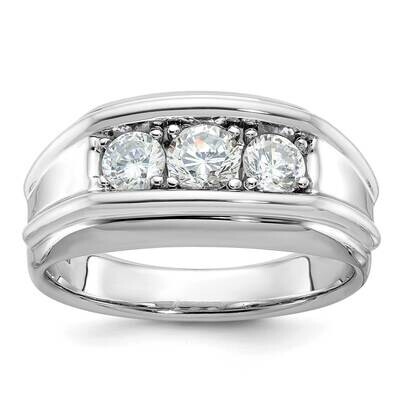 Ibgoodman Men&#39;s 1 Carat Diamond Complete Ring 14k White Gold B63174-4WAA by IBGoodman, MPN: B63174-…