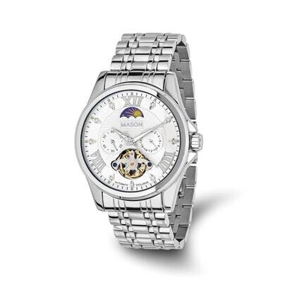 Mason Sales Skeleton Movement Watch Stainless Steel XWA6510, MPN: XWA6510,