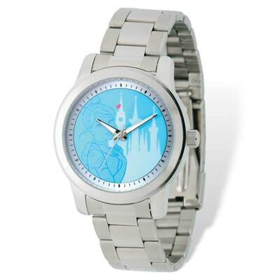 Ladies Disney Cinderella Silver-Tone Bracelet Watch 6.4 Inch XWA4939, MPN: XWA4939, 843231080584