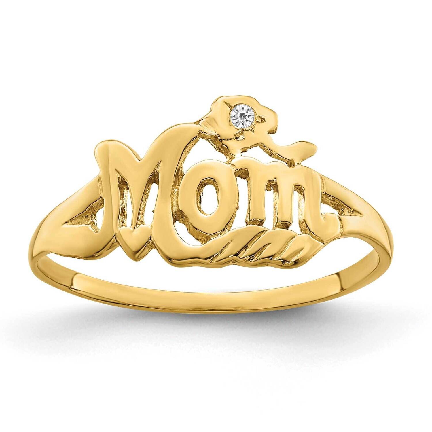 Aaa Diamond Mom Ring 14k Gold Y2331AAA