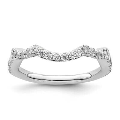 5/8 Carat Diamond Contoured Complete Wedding Band 14k White Gold RM2167B-036-WAA, MPN: RM2167B-036-…