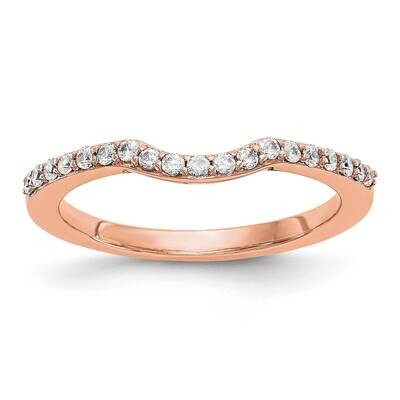 Diamond Wedding Band 14k Rose Gold RM2333B-030-RAA, MPN: RM2333B-030-RAA,