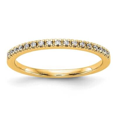 Diamond Wedding Band 14k Gold RM2764B-010-YAA, MPN: RM2764B-010-YAA,