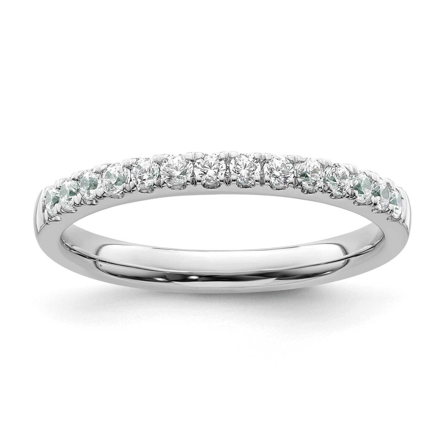 1/3 Carat Diamond Complete Wedding Band 14k White Gold RM2076B-021-WAA, MPN: RM2076B-021-WAA,