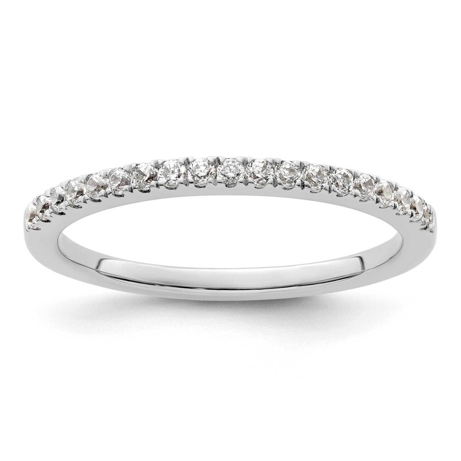 1/4 Carat Complete Diamond Wedding Band 14k White Gold RM2314B-023-WAA, MPN: RM2314B-023-WAA,