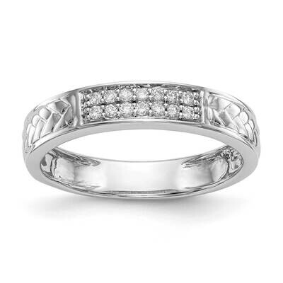 1/10 Carat Diamond Trio Ladies Complete Wedding Band 10k White Gold RM3162B-L-100-0WAA, MPN: RM3162…