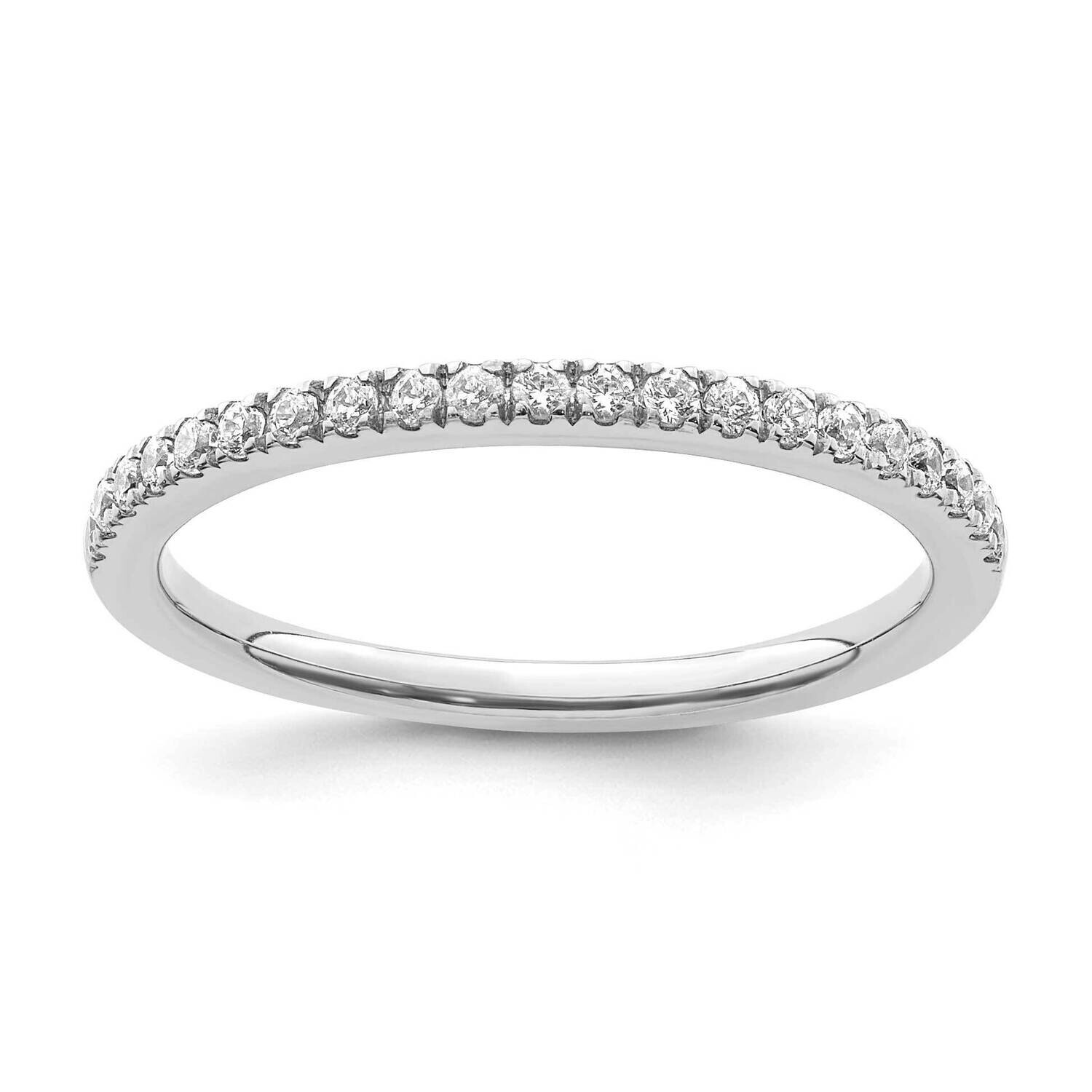 1/5 Carat Diamond Complete Wedding Band 14k White Gold RM7878B-022-WAA, MPN: RM7878B-022-WAA,