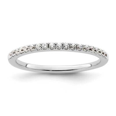 1/5 Carat Complete Diamond Wedding Band 14k White Gold RM2314B-019-WAA, MPN: RM2314B-019-WAA,