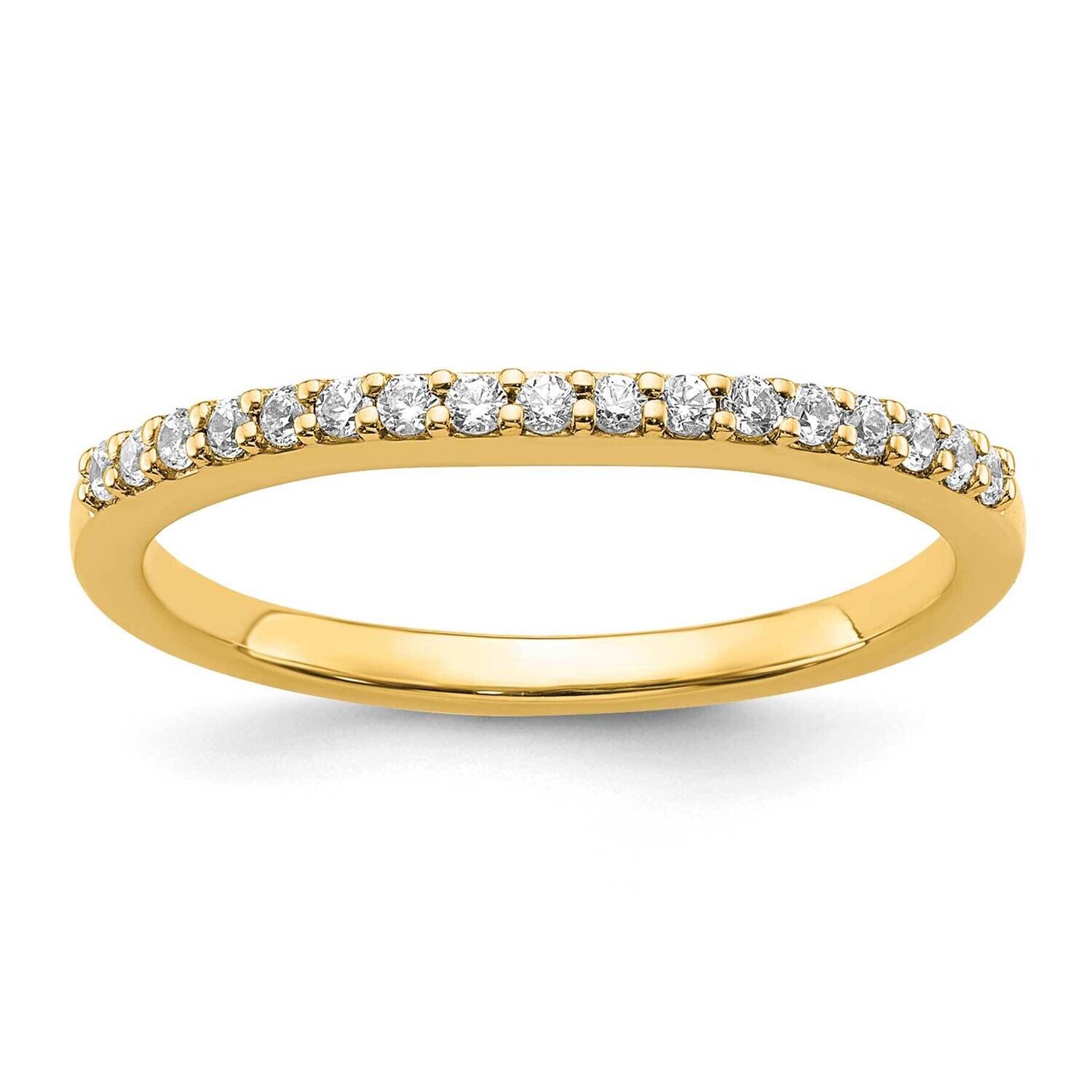 1/6 Carat Diamond Contoured Complete Wedding Band 14k Gold RM7891B-018-YAA, MPN: RM7891B-018-YAA,