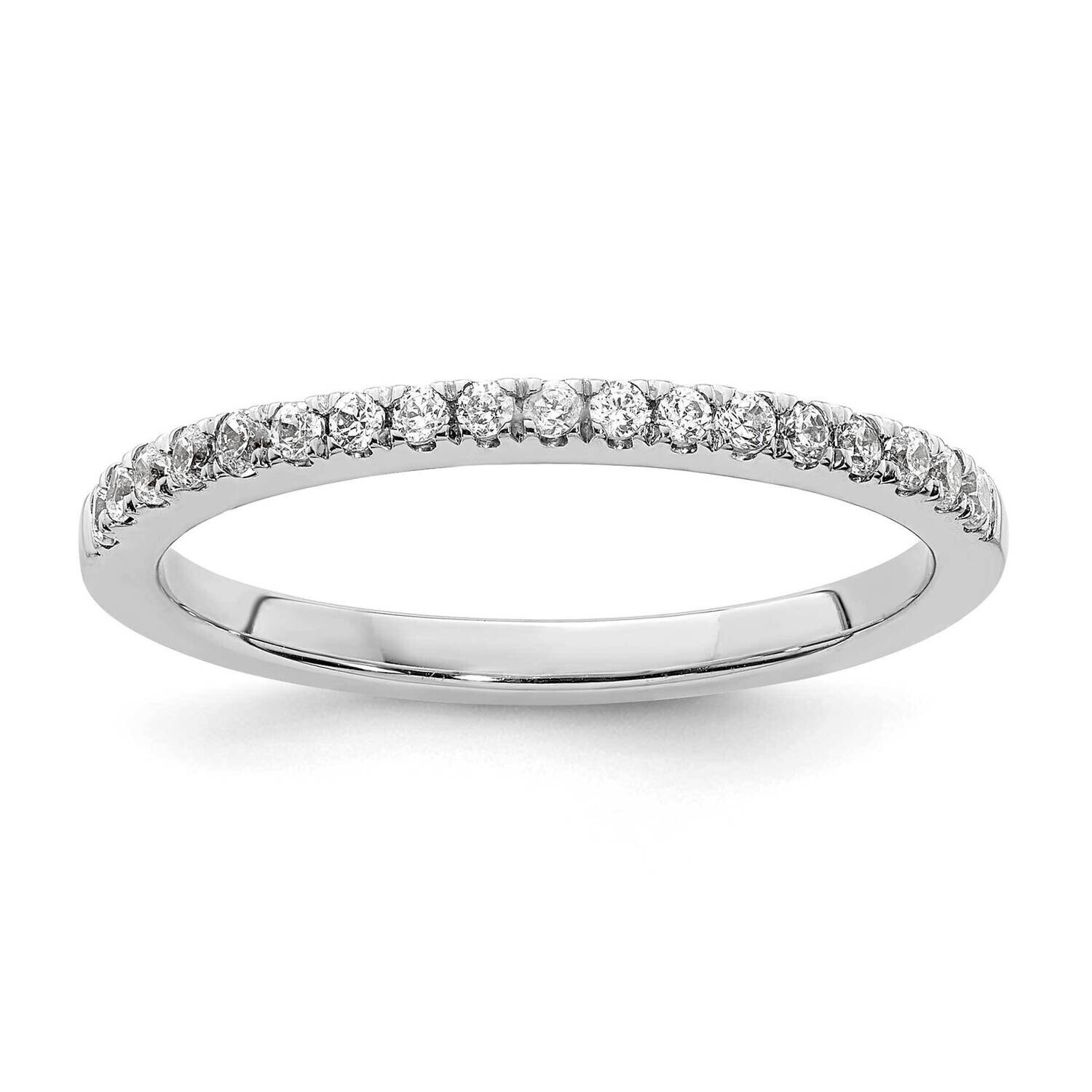 1/5 Carat Diamond Complete Wedding Band 14k White Gold RM2090B-021-WAA, MPN: RM2090B-021-WAA,