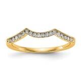 Diamond Wedding Band 14k Gold RM2563B-015-YAA, MPN: RM2563B-015-YAA,