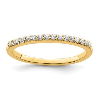 1/6 Carat Diamond Complete Wedding Band 14k Gold RM7890B-017-YAA, MPN: RM7890B-017-YAA,