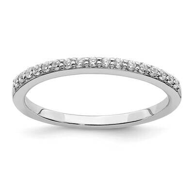 1/5 Carat Diamond Complete Wedding Band 14k White Gold RM6432B-019-WAA, MPN: RM6432B-019-WAA,