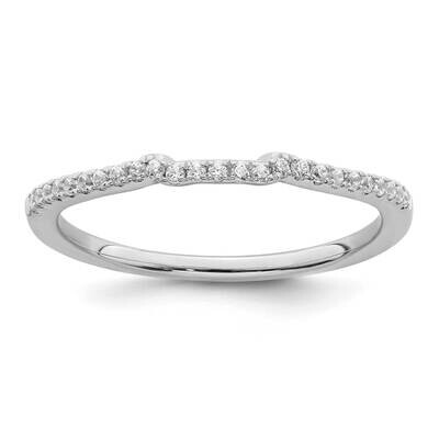 1/15 Carat Diamond Complete Wedding Band 14k White Gold RM7887B-009-WAA, MPN: RM7887B-009-WAA,