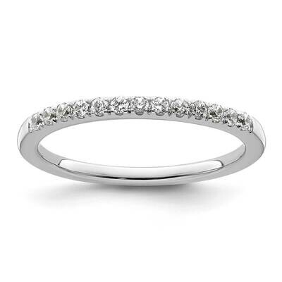 1/4 Carat Diamond Complete Wedding Band 14k White Gold RM1930B-023-WAA, MPN: RM1930B-023-WAA,