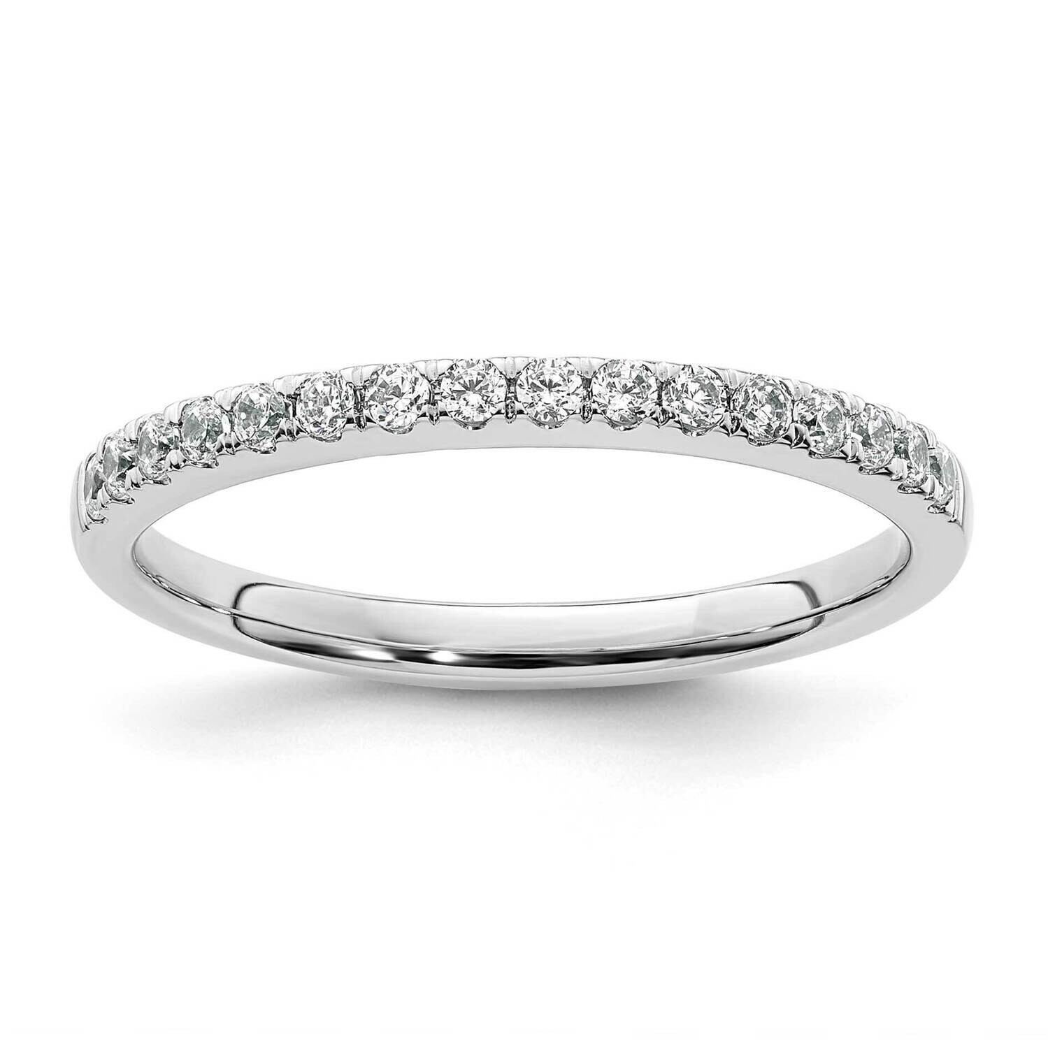 1/4 Carat Diamond Complete Wedding Band 14k White Gold RM2076B-016-WAA, MPN: RM2076B-016-WAA,