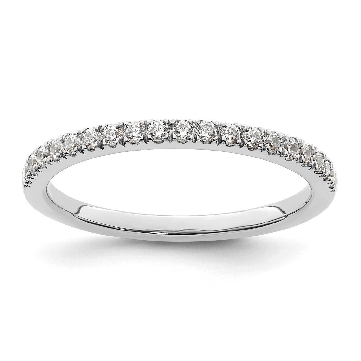 1/5 Carat Diamond Complete Wedding Band 14k White Gold RM7879B-023-WAA, MPN: RM7879B-023-WAA,