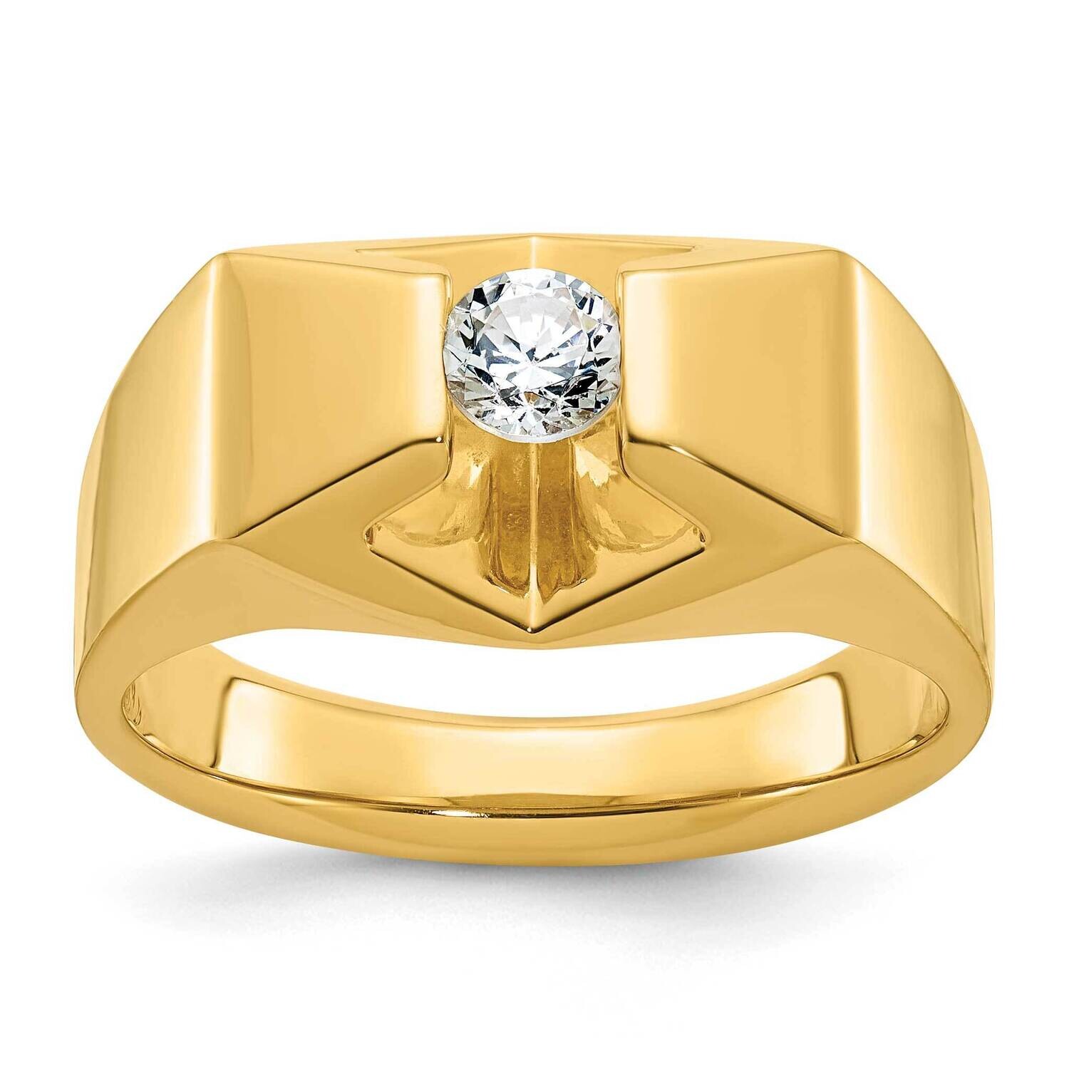 Ibgoodman Men&#39;s Diamond Ring Mounting 14k Gold B56890-4Y by IBGoodman, MPN: B56890-4Y,