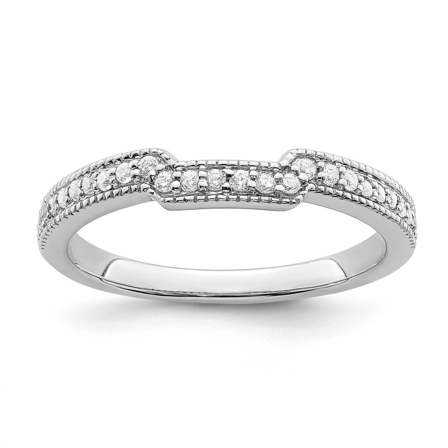 1/6 Carat Diamond Complete Wedding Band 14k White Gold RM7883B-017-WAA, MPN: RM7883B-017-WAA,