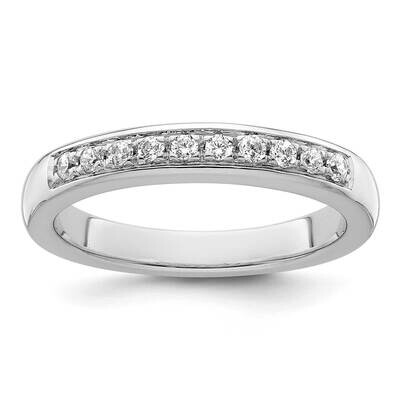 1/5 Carat Diamond Complete Wedding Band 14k White Gold RM2691B-020-WAA, MPN: RM2691B-020-WAA,