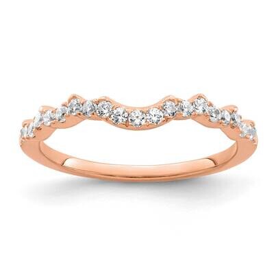 1/4 Carat Diamond Complete Wedding Band 14k Rose Gold RM7860B-025-RAA, MPN: RM7860B-025-RAA,