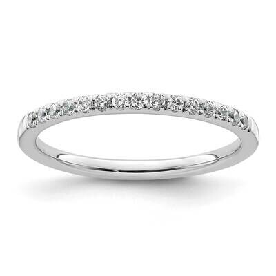 1/5 Carat Diamond Complete Wedding Band 14k White Gold RM1930B-018-WAA, MPN: RM1930B-018-WAA,